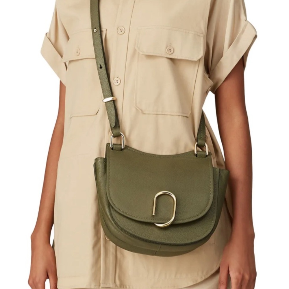 3.1 Phillip Lim Alix Mini Hunter Crossbody Bag Military Green